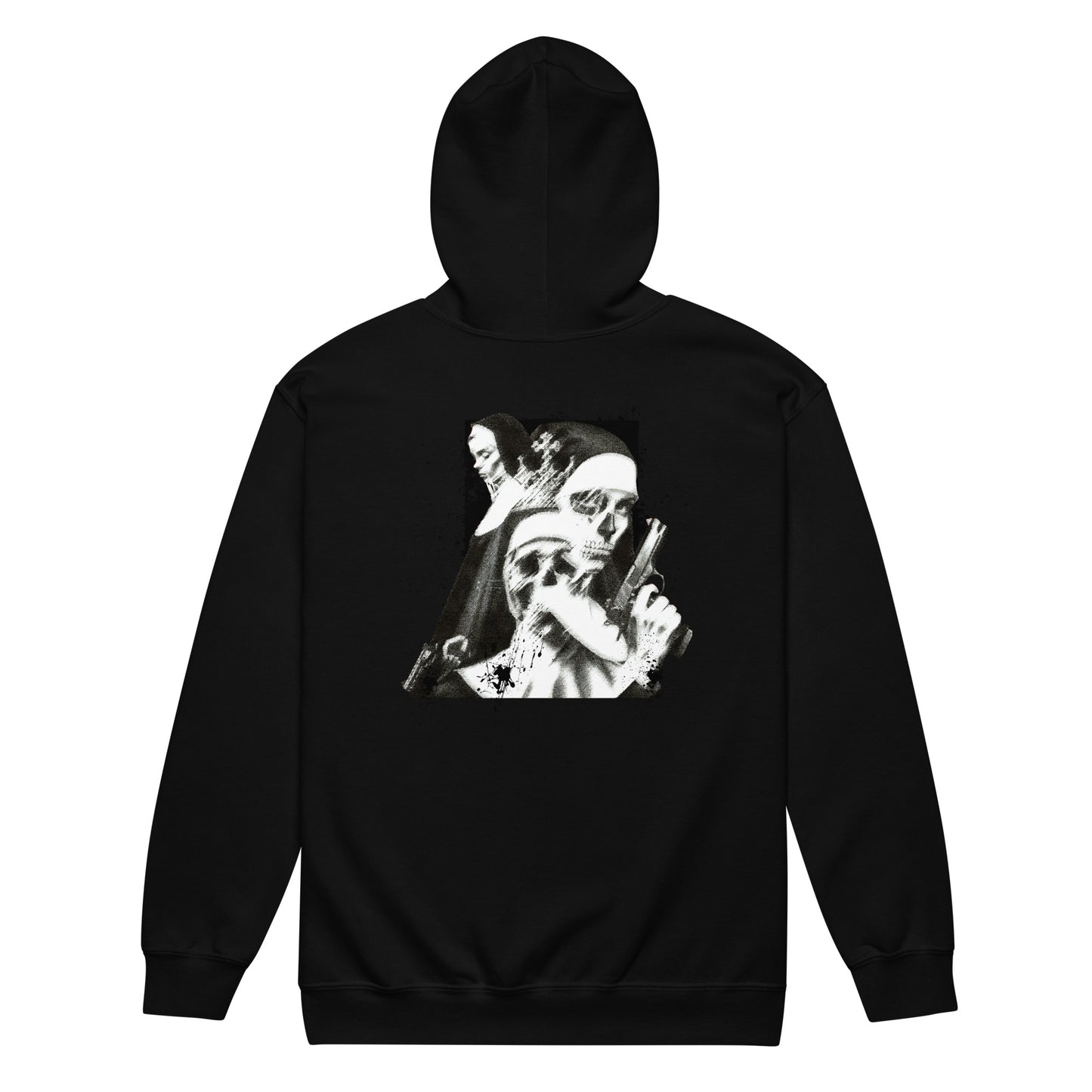 Distorted Zip Hoodie