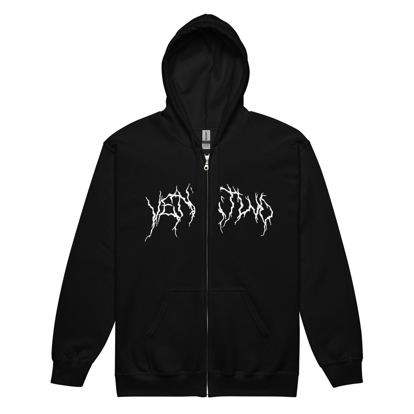 Distorted Zip Hoodie