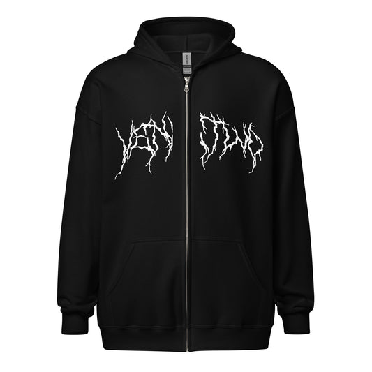 Distorted Zip Hoodie